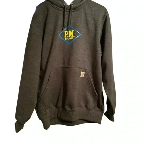 Carhartt Rain Defender Loose Fit Heavyweight Sweatshirt Hoody, NWT - Picture 4 of 4